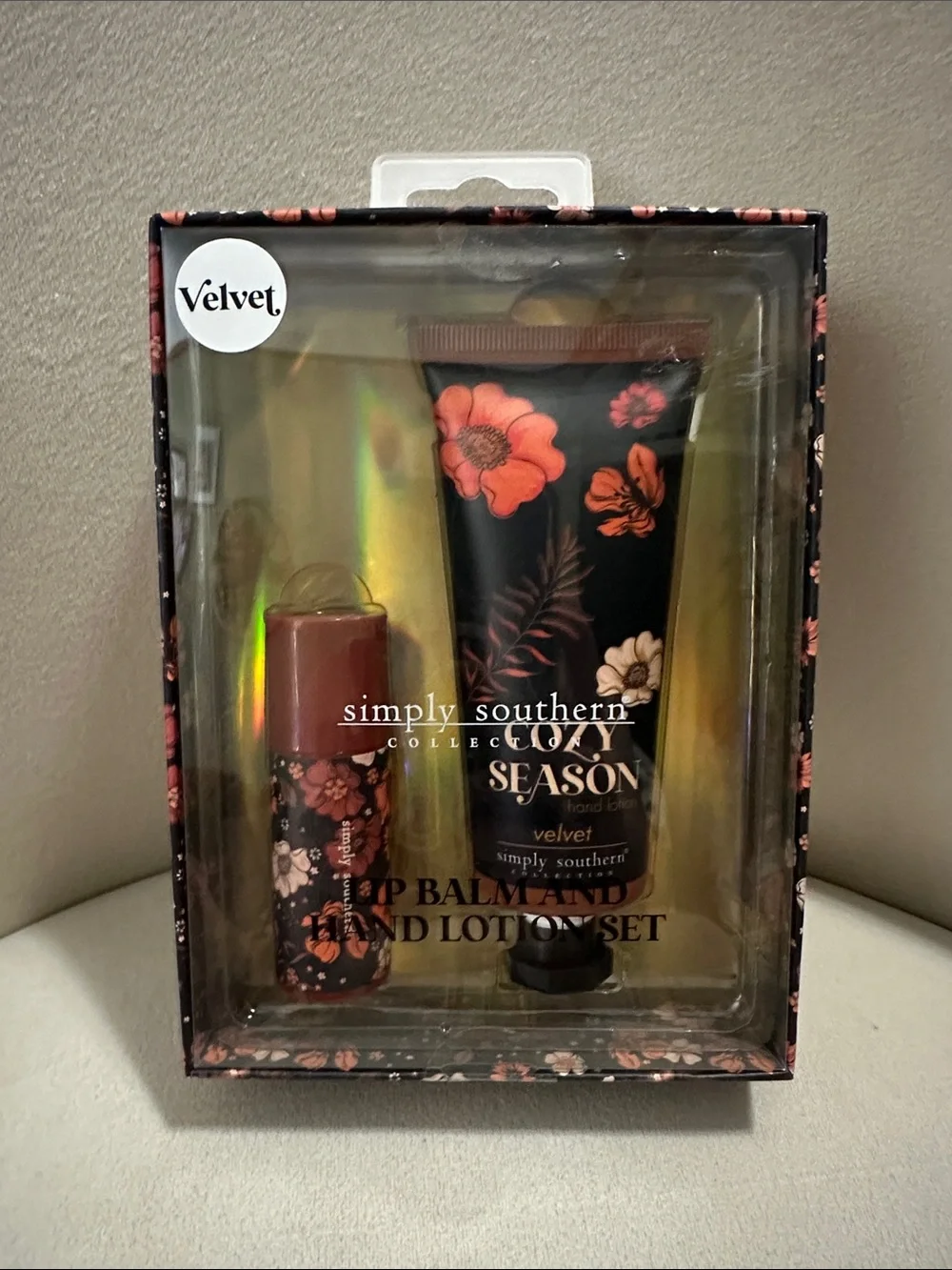 Simply Southern “Cozy Season” Velvet Lip Balm & Hand Lotion Set